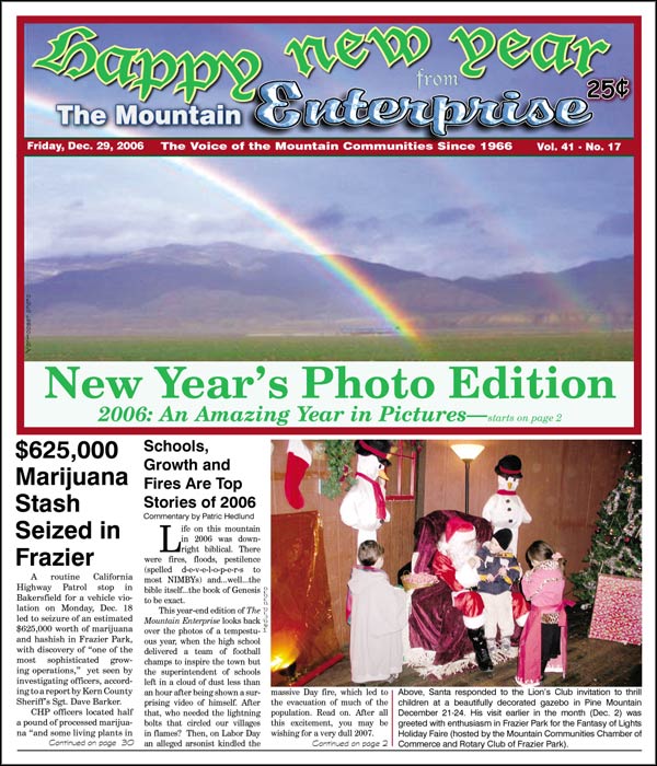 The Mountain Enterprise December 29, 2006 Edition