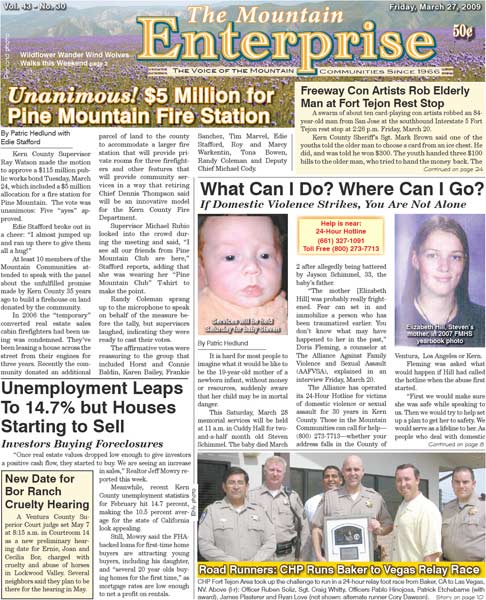 The Mountain Enterprise March 27, 2009 Edition