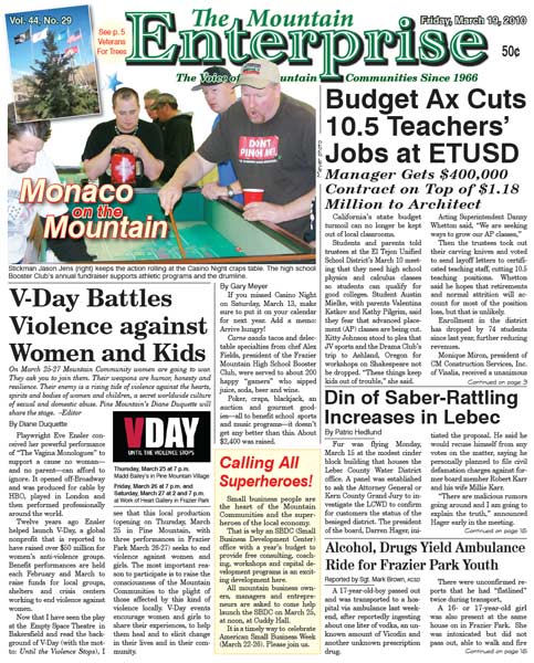 The Mountain Enterprise March 19, 2010 Edition