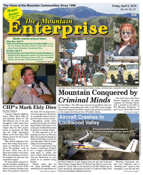 The Mountain Enterprise April 02, 2010 Edition
