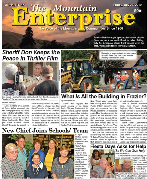 The Mountain Enterprise July 23, 2010 Edition