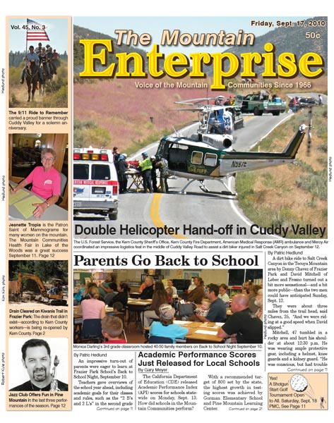 The Mountain Enterprise September 17, 2010 Edition