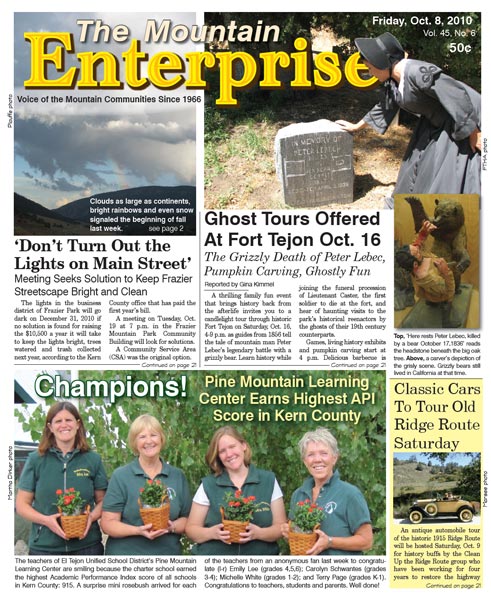 The Mountain Enterprise October 08, 2010 Edition