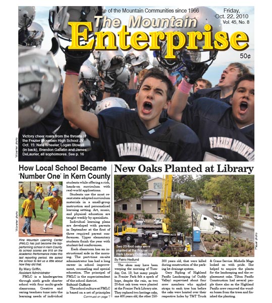 The Mountain Enterprise October 22, 2010 Edition