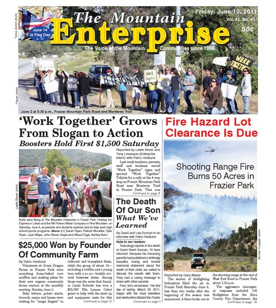 The Mountain Enterprise June 10, 2011 Edition