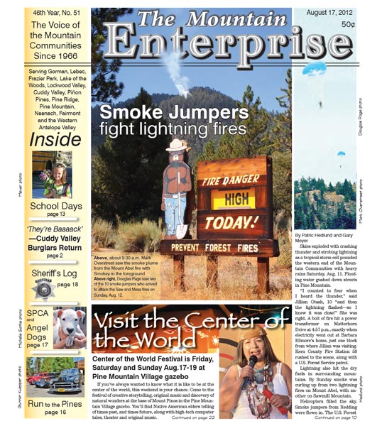 The Mountain Enterprise August 17, 2012 Edition