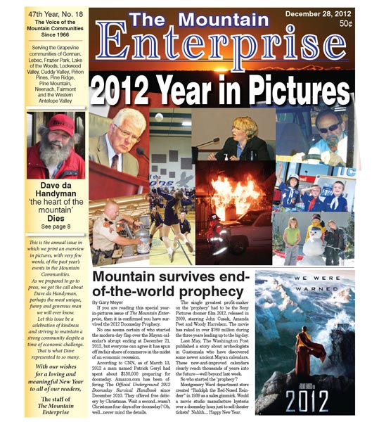 The Mountain Enterprise December 28, 2012 Edition
