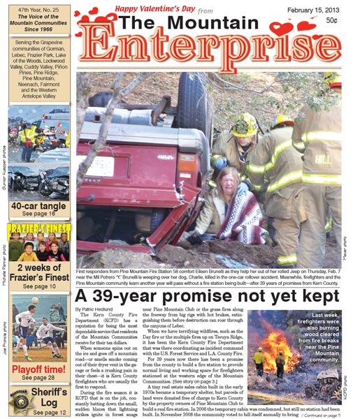 The Mountain Enterprise February 15, 2013 Edition