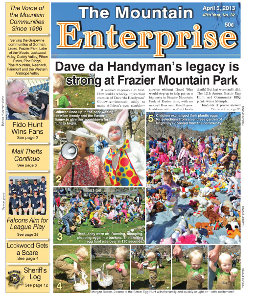The Mountain Enterprise April 05, 2013 Edition