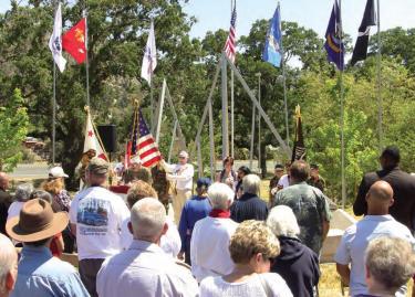 A crowd of 150 joined together at the Cody Prosser Veterans Memorial in Frazier Mountain Park for a heartfelt Memorial Day ceremony. Many stood to tell the tales of the soldiers they are remembering on this day of national thanks.