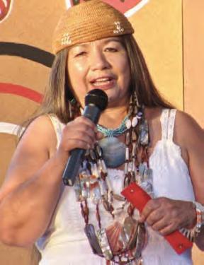 Dee Dominguez will be one of the Native American storytellers appearing at the Center of the World Festival Friday, Saturday and Sunday at the Pine Mountain Village gazebo.