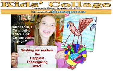 Kids' Collage Thanksgiving Special Edition