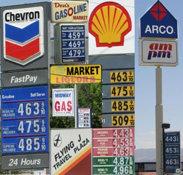 Local independent stations are finding it a challenge to compete among the gas giants. [Meyer photos]



