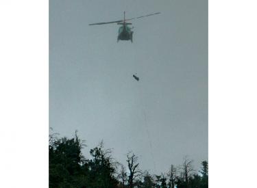 Dramatic Air Rescue Above Frazier Park