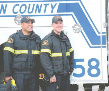 Firefighter Paramedics Report for Duty Early