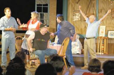 Mischief runs wild in The Foreigner; Thursday and Saturday at 8 p.m. 

