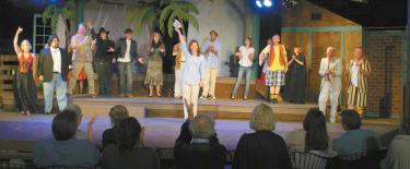 Curtain call for Twelfth Night. See it Friday at 8 p.m. and at the matinee on Saturday at 2 p.m.

