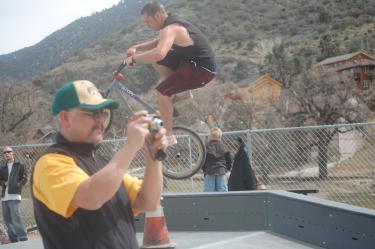 Fans of all ages turned up as young local musicians transformed the Frazier Mountain Skate Park into Skatestock for their Food Not Bombs Concert Friday, April 2. 