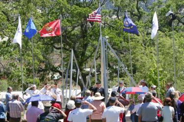 Citizens Observe Memorial Day in Frazier Park