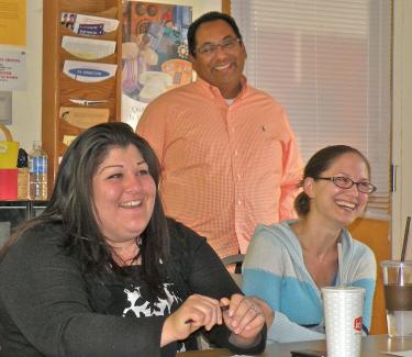 Jessica Zuniga, Jerry Menchaca and Crystal Adamsâ€”members of the McCASA teamâ€”are excited about helping to put together Parents' Call to Action program on April 30 6-8:30 p.m. at Frazier Mountain High School's multimedia meeting area.