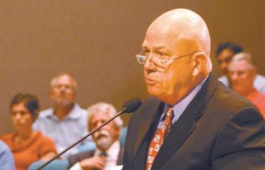 Joe Drew, senior vice president of real estate for Tejon Ranch Company, is reportedly strongly opposed to the idea of building the bullet train across the Grapevine. He and Tejon Ranch CEO Robert Stine have been calling Supervisor Ray Watson with the company's objection to revising the route.
