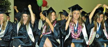 GRADUATION (see video) High School Seniors Receive Diplomas