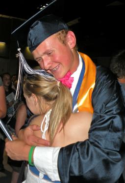 Graduate Joey Teare is on his way to study International Relations at Northern Arizona University.[Hedlund Photos]