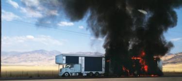 The Grapevine Strikes Again: Big Rig Brake Fire Sends $500,000 in Luxury Cars Up in Smoke