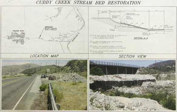 Cuddy Creek Streambed Restoration