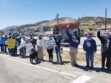Mountain residents bring peaceful protest to Lebec