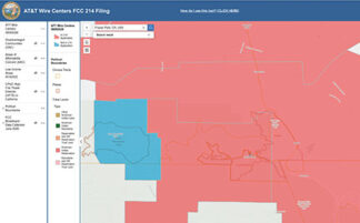 Areas impacted by potential landline discontinuance