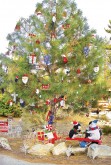 Caroling in Frazier Park, Tree decorating in the Village