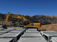 Construction resumes on 7-Eleven/Tesla supercharging hub in Gorman