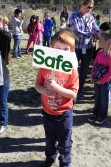 The Great California ShakeOut drill at Frazier Park School