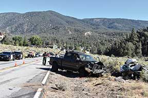 Tragedy hits the mountain communities with two fatal car accidents involving local residents
