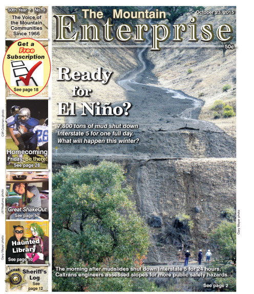 The Mountain Enterprise October 23, 2015 Edition