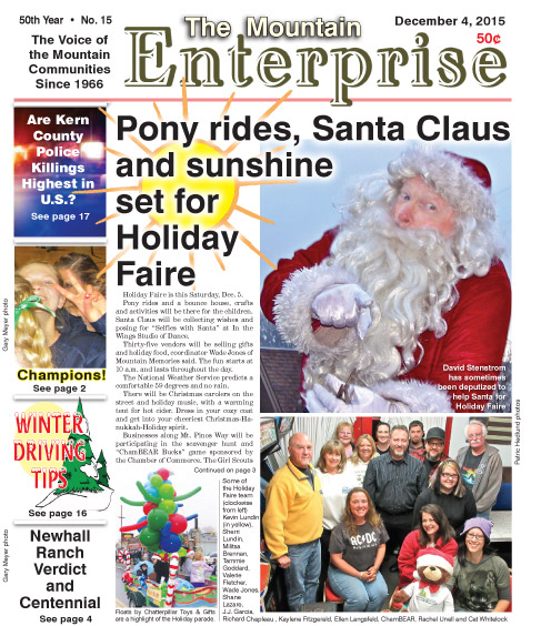 The Mountain Enterprise December 4, 2015 Edition