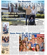 The Mountain Enterprise June 3, 2016 Edition