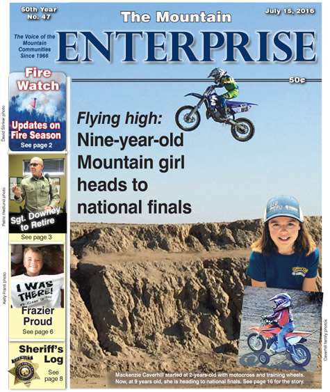 The Mountain Enterprise July 15, 2016 Edition