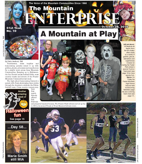 The Mountain Enterprise October 28, 2016 Edition