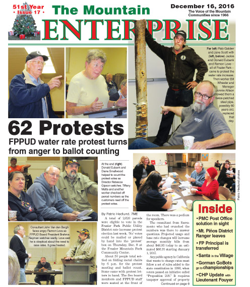 The Mountain Enterprise December 16, 2016 Edition