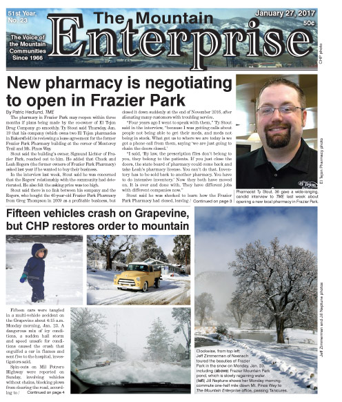 The Mountain Enterprise January 27, 2017 Edition