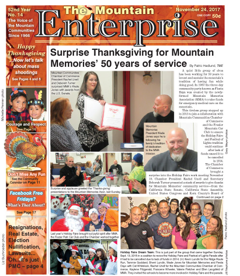 The Mountain Enterprise November 24, 2017 Edition
