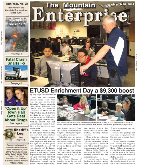 The Mountain Enterprise March 28, 2014 Edition