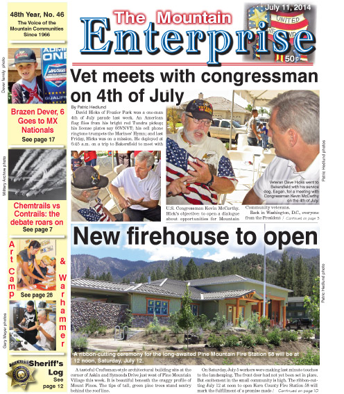 The Mountain Enterprise July 11, 2014 Edition