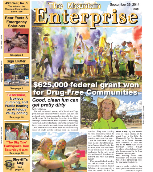 The Mountain Enterprise September 26, 2014 Edition