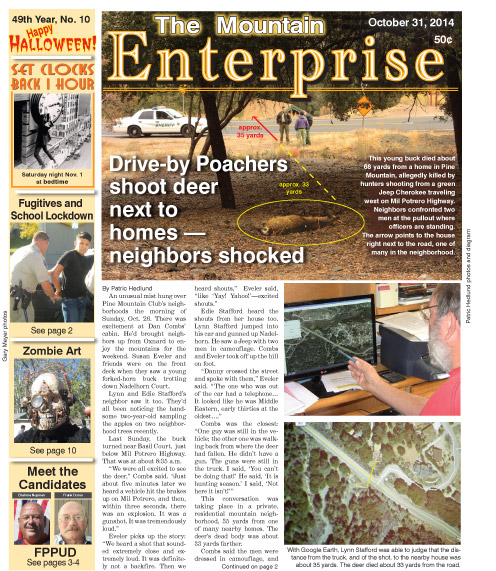 The Mountain Enterprise October 31, 2014 Edition
