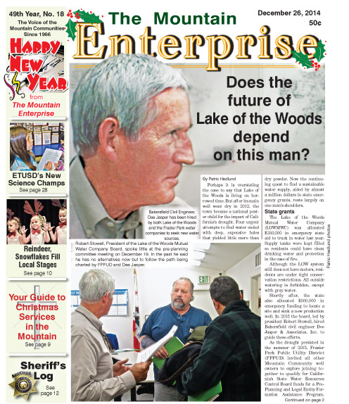 The Mountain Enterprise December 26, 2014 Edition