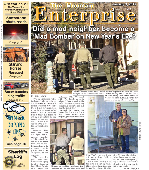 The Mountain Enterprise January 9, 2015 Edition