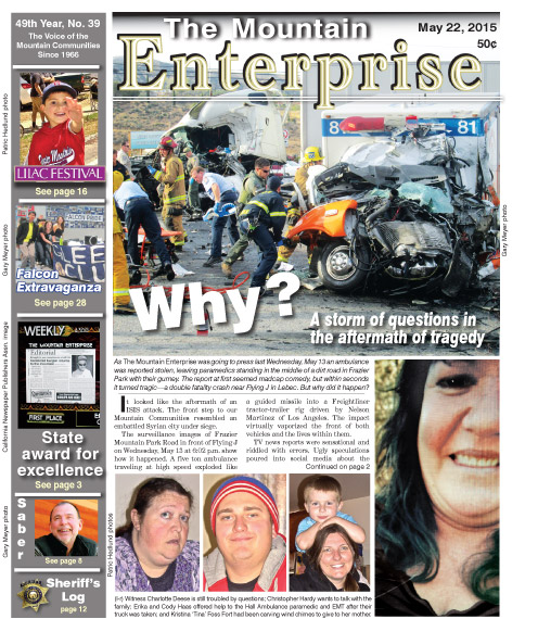 The Mountain Enterprise May 22, 2015 Edition